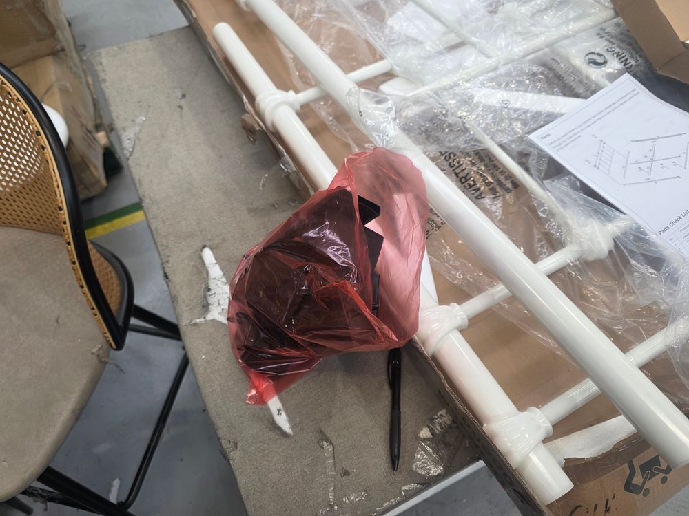 DUS-GOL-02017 Grade-C3 Dusk Dorset Metal Bed Frame - White RRP £199