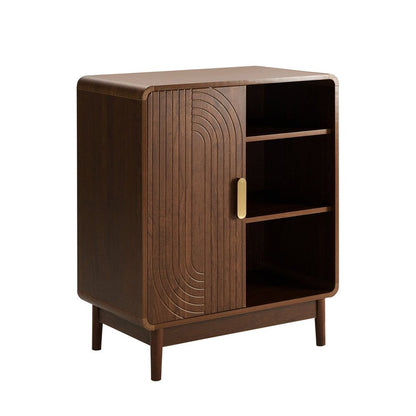 DUS-CC2-04287 Grade-B Dusk Marnie Small Bookcase - Walnut RRP £161.00