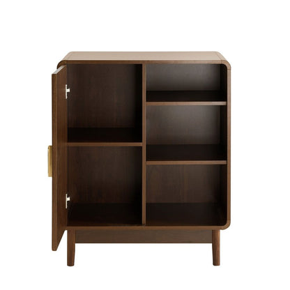 DUS-CC2-04287 Grade-B Dusk Marnie Small Bookcase - Walnut RRP £161.00