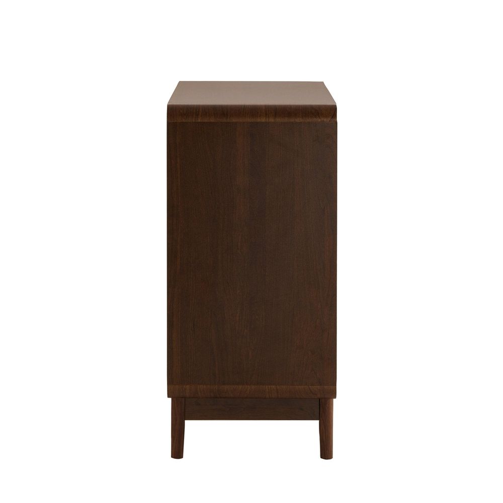 DUS-CC2-04287 Grade-B Dusk Marnie Small Bookcase - Walnut RRP £161.00