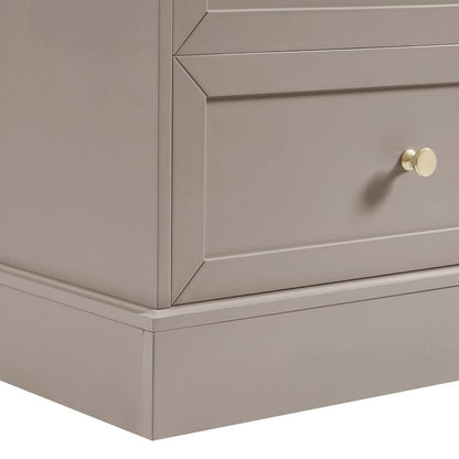 DUS-CC2-04307 Grade-B Dusk Ruby 6 Drawer Chest - Taupe RRP £239.00