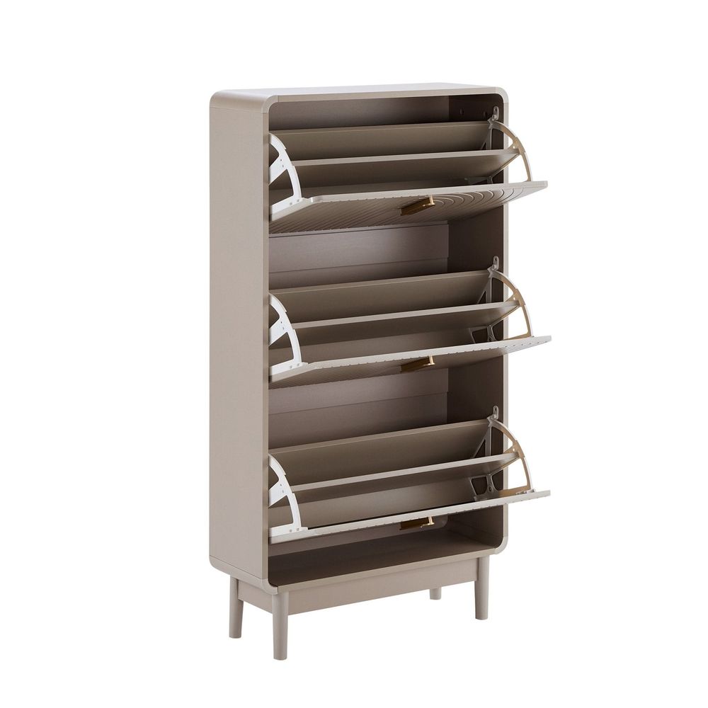 DUS-CC2-04323 Grade-B Dusk Marnie Shoe Storage - Taupe RRP £189.00
