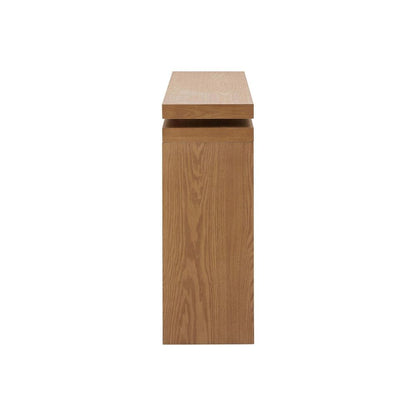 DUS-CC2-04712 Grade-B Dusk Penny Ash Console Table - Medium Wood RRP £199.00