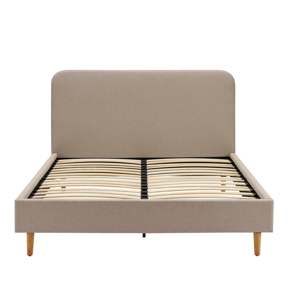 DUS-CC2-04738 Grade-B Dusk Ascot Bed Frame - Stone Grey - Double RRP £259.00