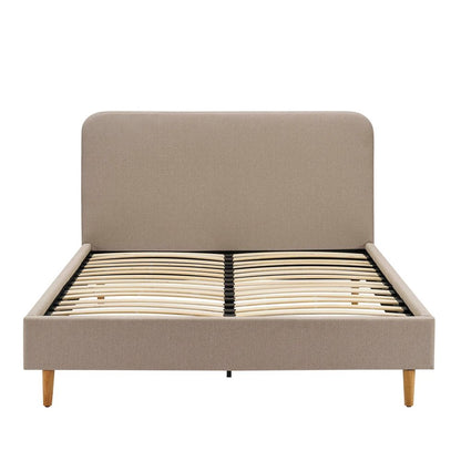 DUS-CC2-04738 Grade-B Dusk Ascot Bed Frame - Stone Grey - Double RRP £259.00