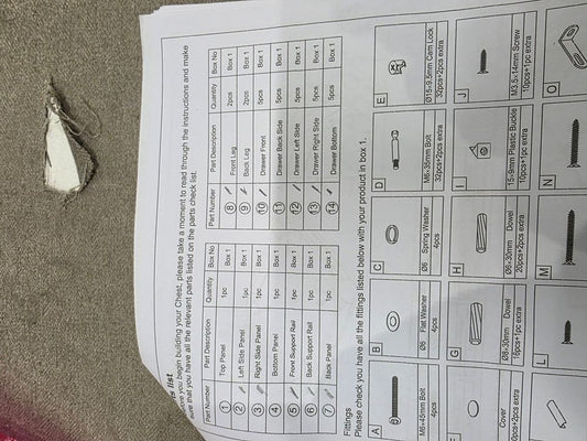 Image 1 - Lot of 10 x Dusk furniture items grade-BER Spares or repair 
