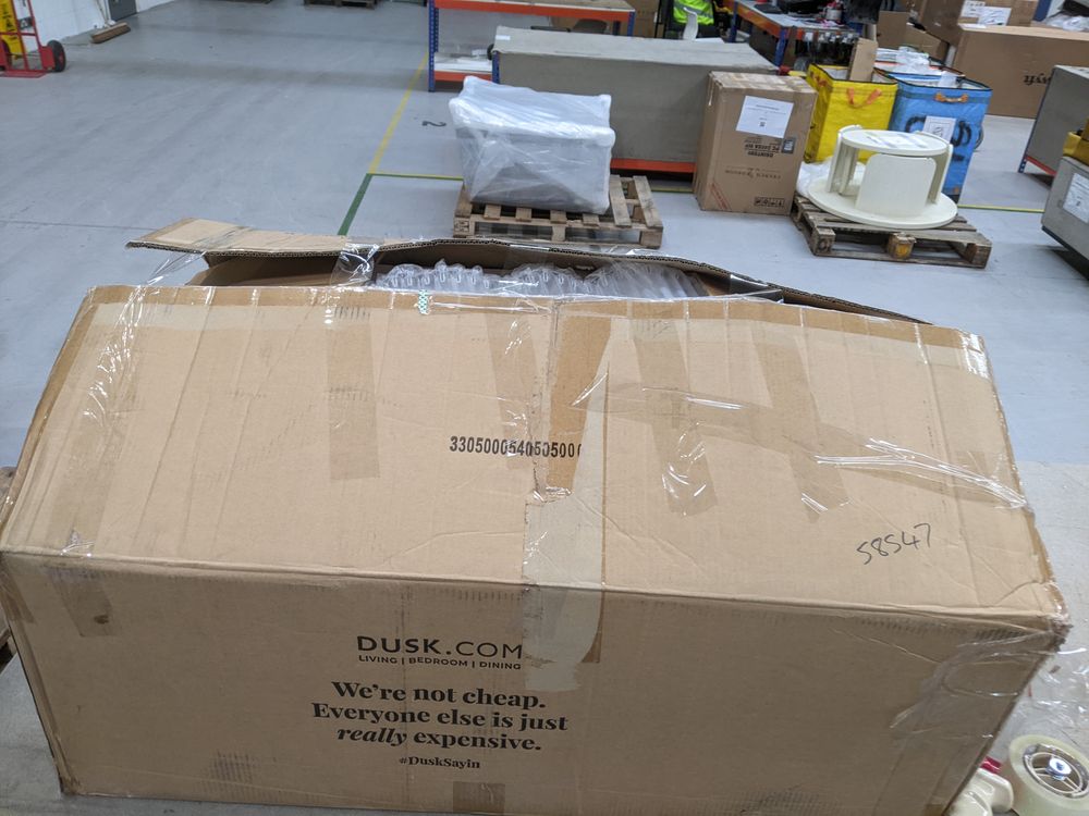 Lot of 15 x Dusk Furniture Items for Spares or Repair (ref DUS-APM-A-12938) Total RRP £2257.99
