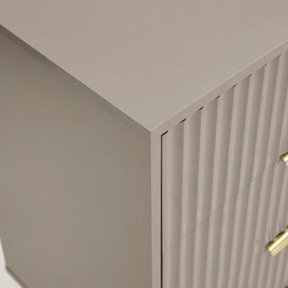 DUS-CC2-04768 Grade-C1 Dusk Evie 6 Drawer Chest - Taupe RRP £207.00