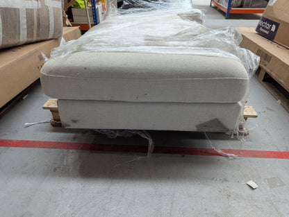 DUS-CC2-04969 Grade-BER Dusk Hampshire Right Hand Chaise Sofa - Beige RRP £809.00