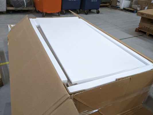 DUS-GOL-02215 Grade-B Dusk Hattie 5 Drawer Chest - Taupe RRP £249