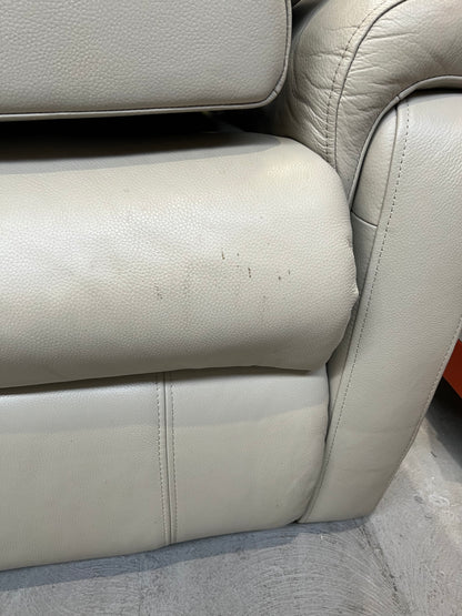 DFS-UPH-05712 Grade-BER DFS Nevada Lift And Rise Power Chair - Stone Leather RRP £1149