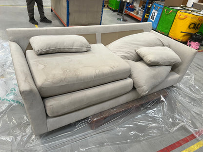 Lot of 2 x M&S Items Sofa and Headboard Grade-C2 Needs a clean RRP £1668.00