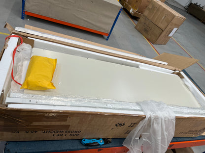 DUS-GOL-04842 Grade-B Dusk Poppy 4 Drawer Chest - Cream RRP £209