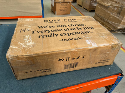 Lot of 11 x Dusk furniture items grade-BER Spares or repair RRP £1756.00