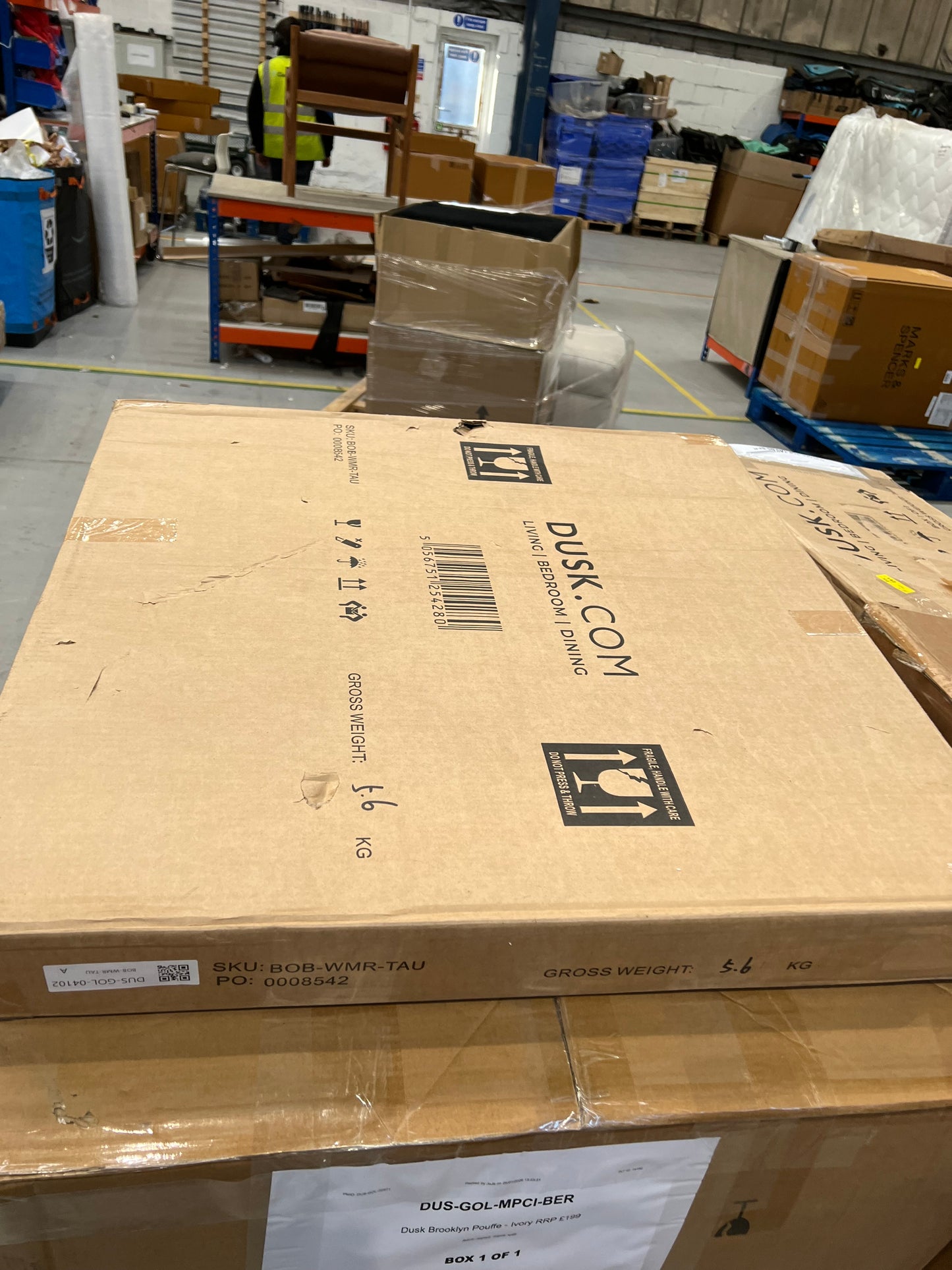 Lot of 11 x Dusk furniture items grade-BER Spares or repair RRP £1756.00