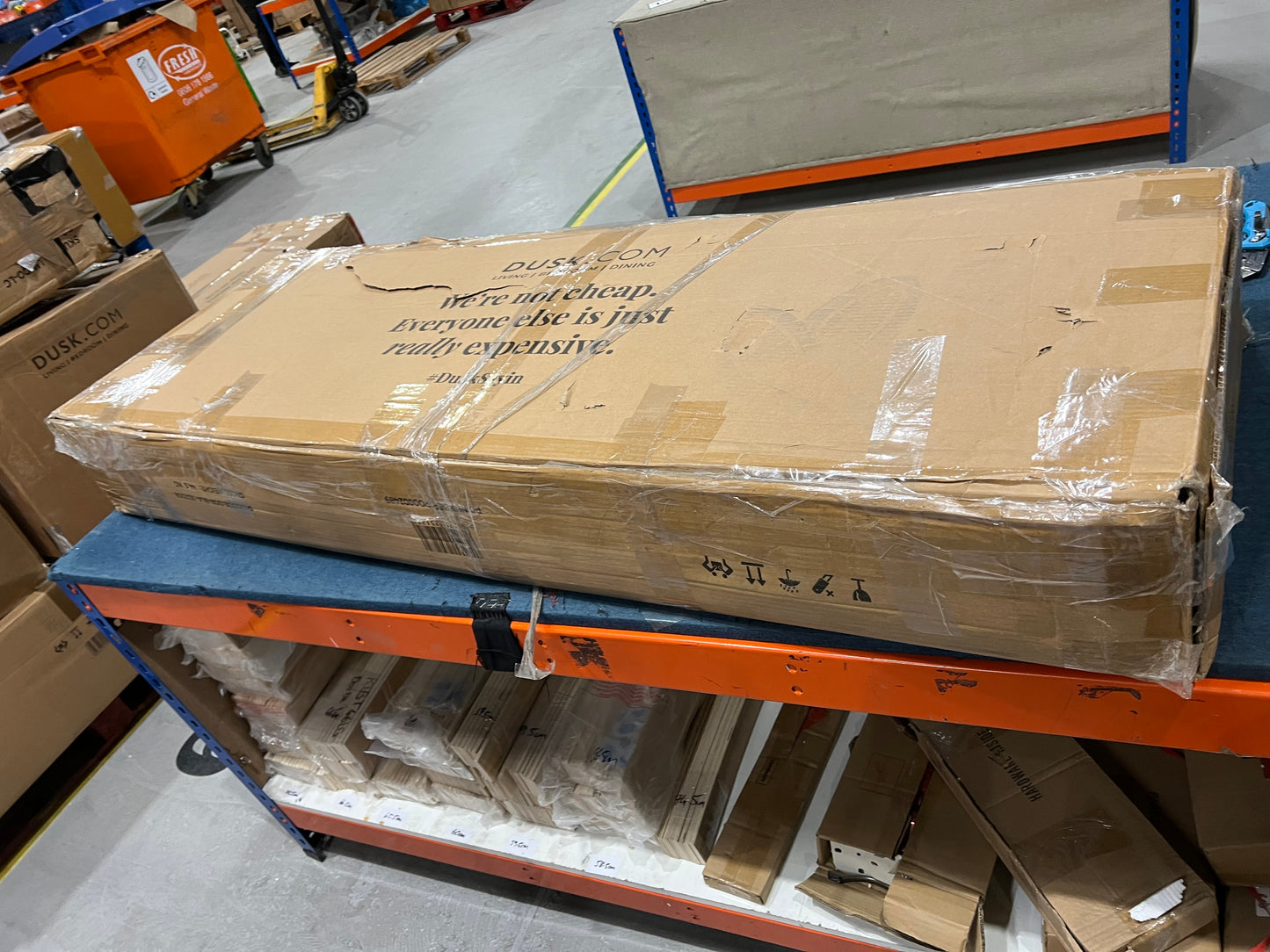 Lot of 11 x Dusk furniture items grade-BER Spares or repair RRP £1756.00