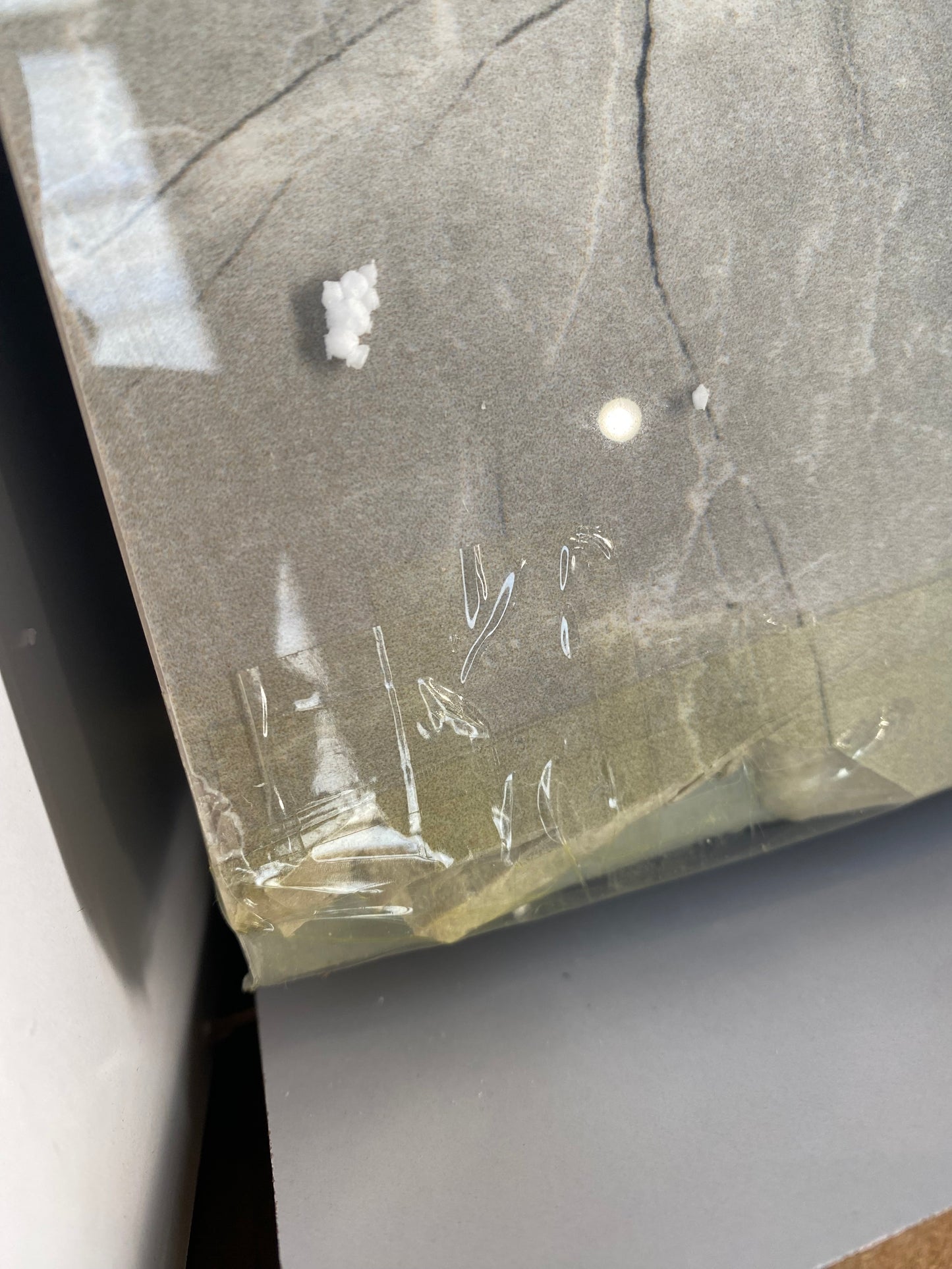 FUV-GOL-00058 Grade-BER-DOA Furniture Village Grigio Small Extending Dining Table RRP £949