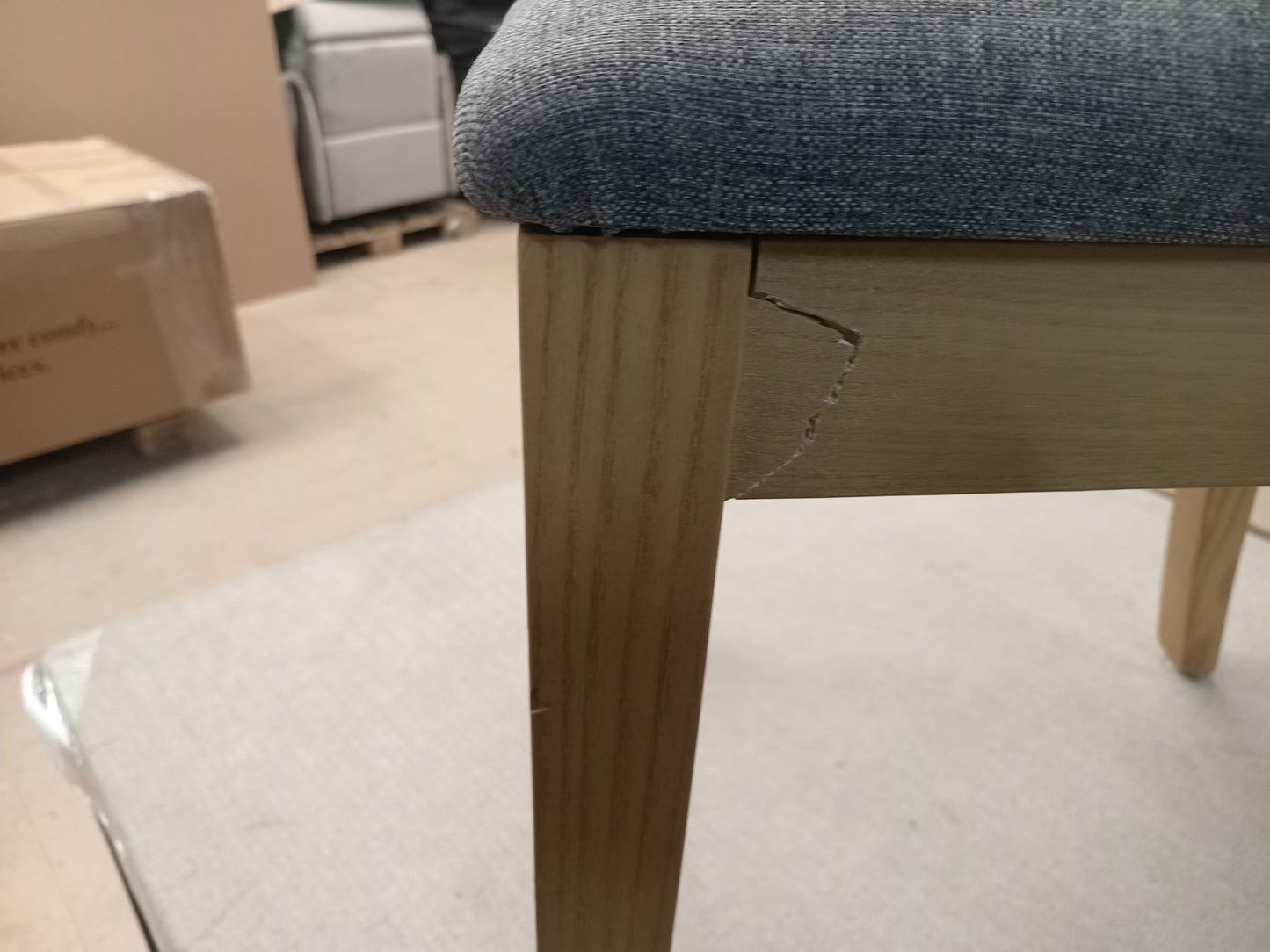 MAS-APM-06083 Grade-BER-DOA Marks & Spencer Set of 2 Stockholm Dining Chairs NO COLOUR RRP £299