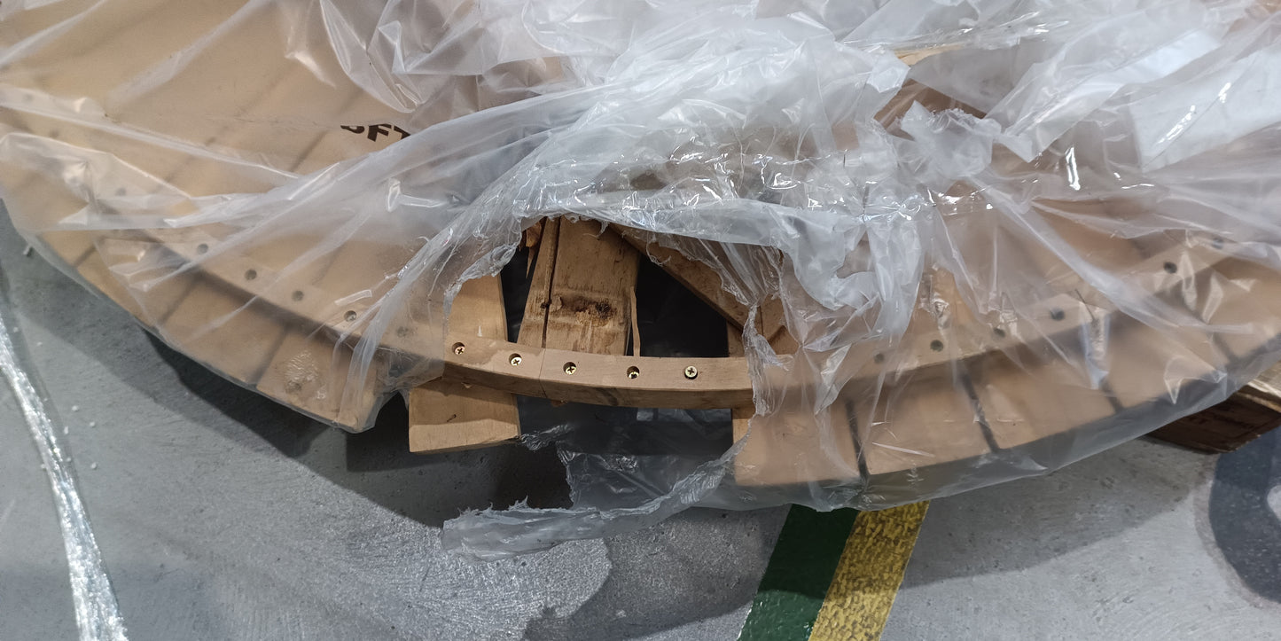 MAS-APM-06870 Grade-BER-DOA Marks & Spencer Roma 6 Seater Garden Table Chairs RRP £1095