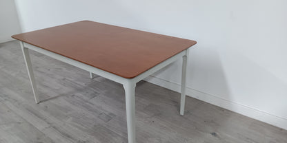 DUS-CC2-01402 Grade-C1 Dusk Anya 4-6 Seater Dining Table - Pine Wood RRP £164.00