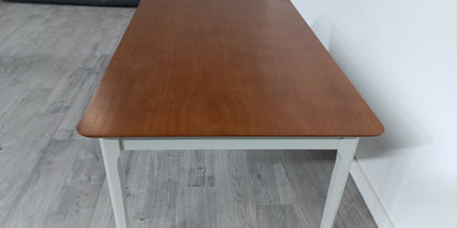 DUS-CC2-01402 Grade-C1 Dusk Anya 4-6 Seater Dining Table - Pine Wood RRP £164.00
