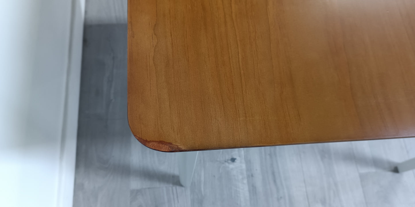 DUS-CC2-01402 Grade-C1 Dusk Anya 4-6 Seater Dining Table - Pine Wood RRP £164.00