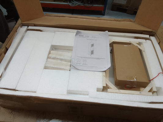 DUS-BTS-63075 Grade-B Dusk Isla Tall Storage Unit - Cream RRP £118