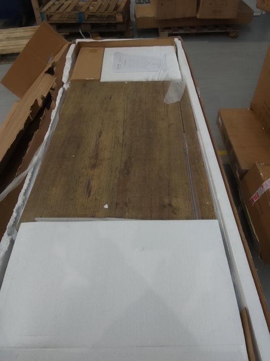 DUS-BTS-63122 Grade-B Dusk Willow 2 Door Wardrobe - Mango Wood RRP £143