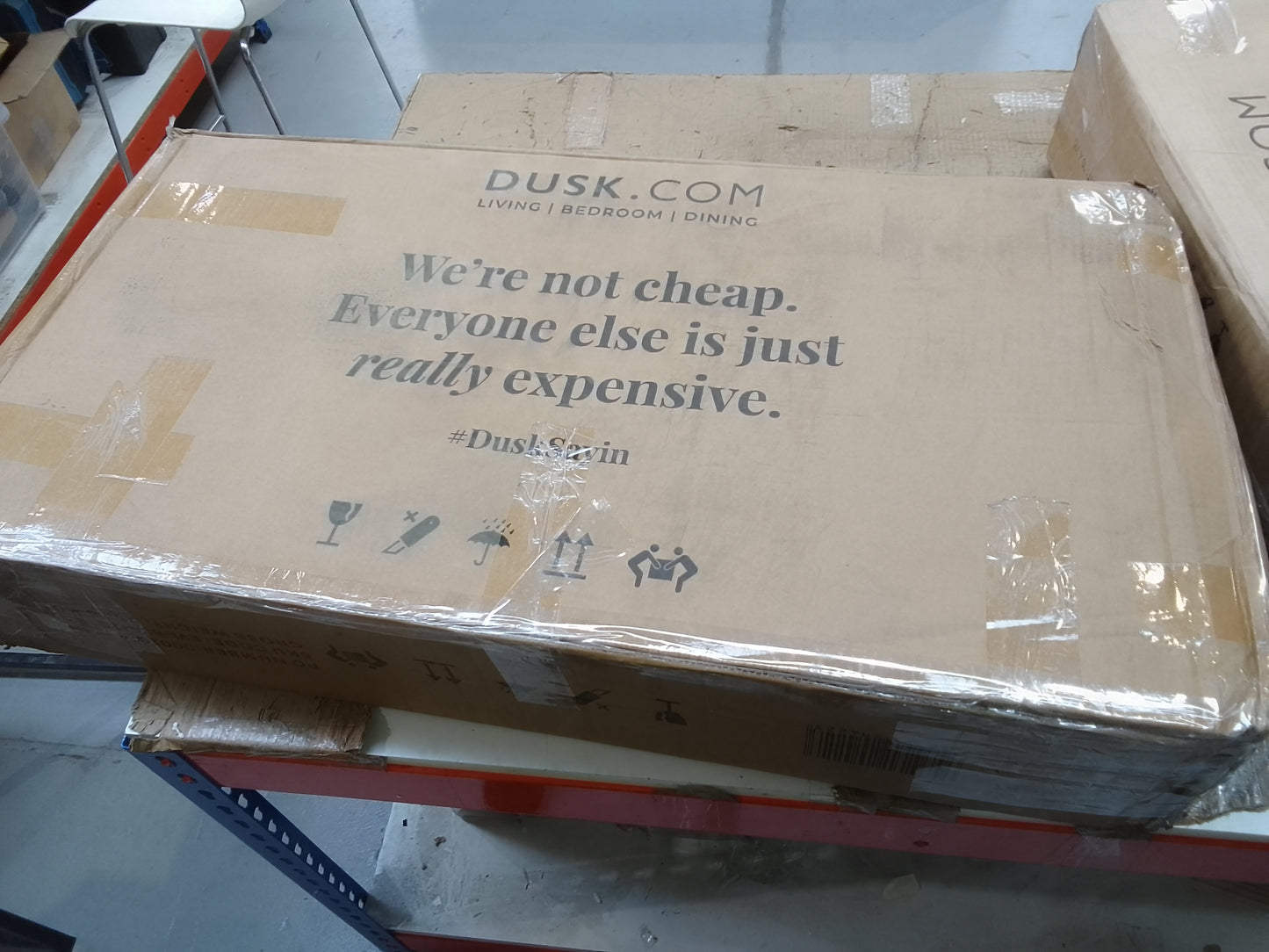 Lot of 8 x Dusk furniture items grade-BER Spares or repair RRP £1192.00