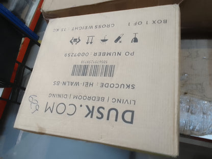 Lot of 12 x Dusk furniture items grade-BER Spares or repair RRP £2187.00