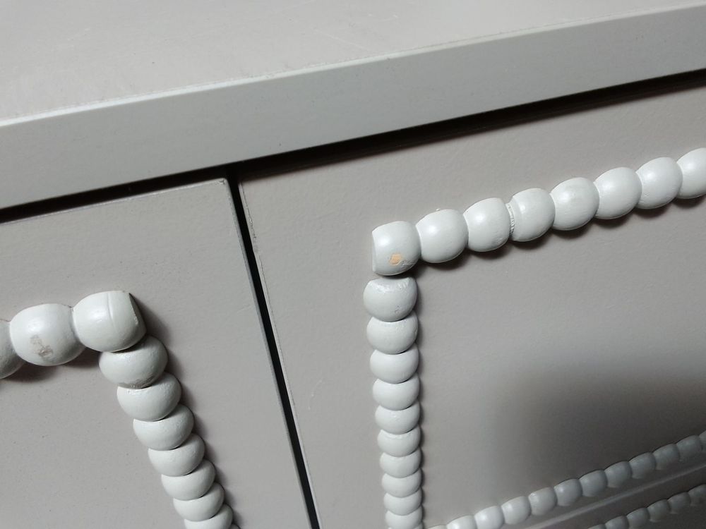 DUS-CC2-05031 Grade-C3 Dusk Posy 6 Drawer Chest - Taupe RRP £229.00