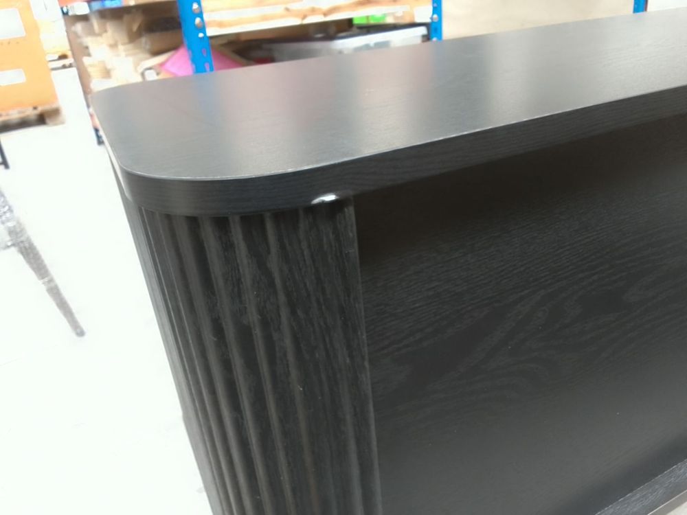 DUS-CC2-05000 Grade-C3 Dusk Hattie TV Unit for TVs up to 65" - Black RRP £219.00