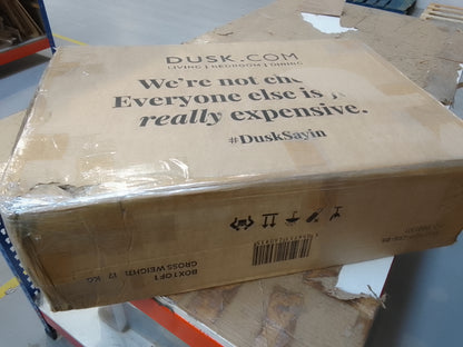 Lot of 13 x Dusk furniture items grade-BER Spares or repair RRP £1807.00