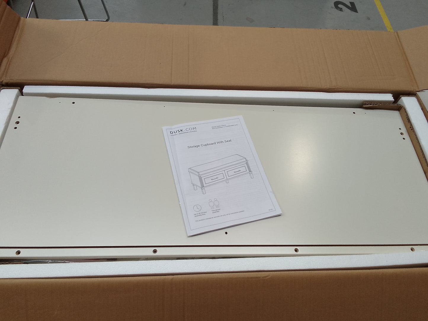 Lot of 13 x Dusk furniture items grade-BER Spares or repair RRP £1807.00