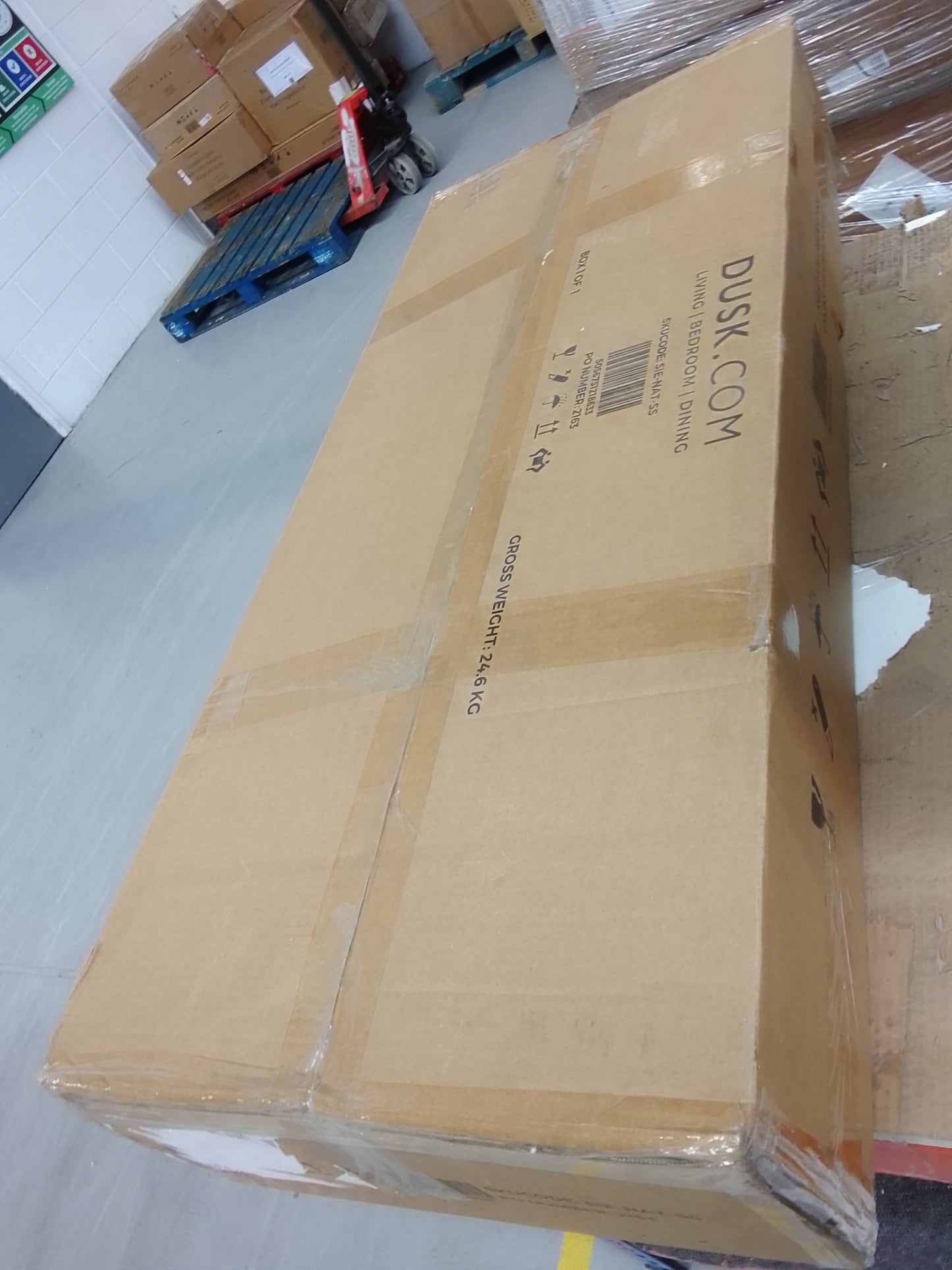 Lot of 13 x Dusk furniture items grade-BER Spares or repair RRP £1807.00