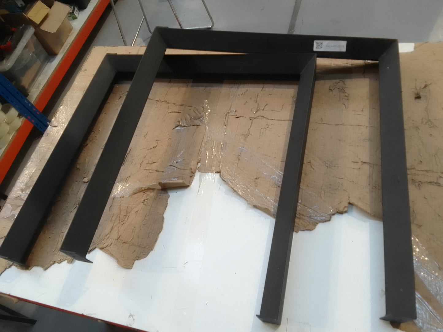 DFS-HO2-05926 Grade-BER DFS Teno Marble Ceramic 4 Seater Dining Table Teno White White RRP £249