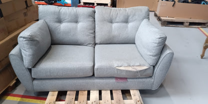 MAS-APM-09033 Grade-BER Marks & Spencer Wyatt Large 2 Seater Sofa in Steel Soft Herringbone RRP £799
