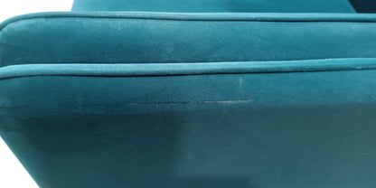 MAS-APM-09056 Grade-C3 Marks & Spencer Jayden Left Hand Chaise Storage Sofa in Teal Velvet RRP £999