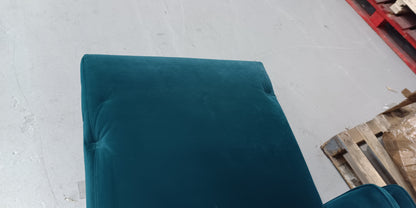 MAS-APM-09056 Grade-C3 Marks & Spencer Jayden Left Hand Chaise Storage Sofa in Teal Velvet RRP £999