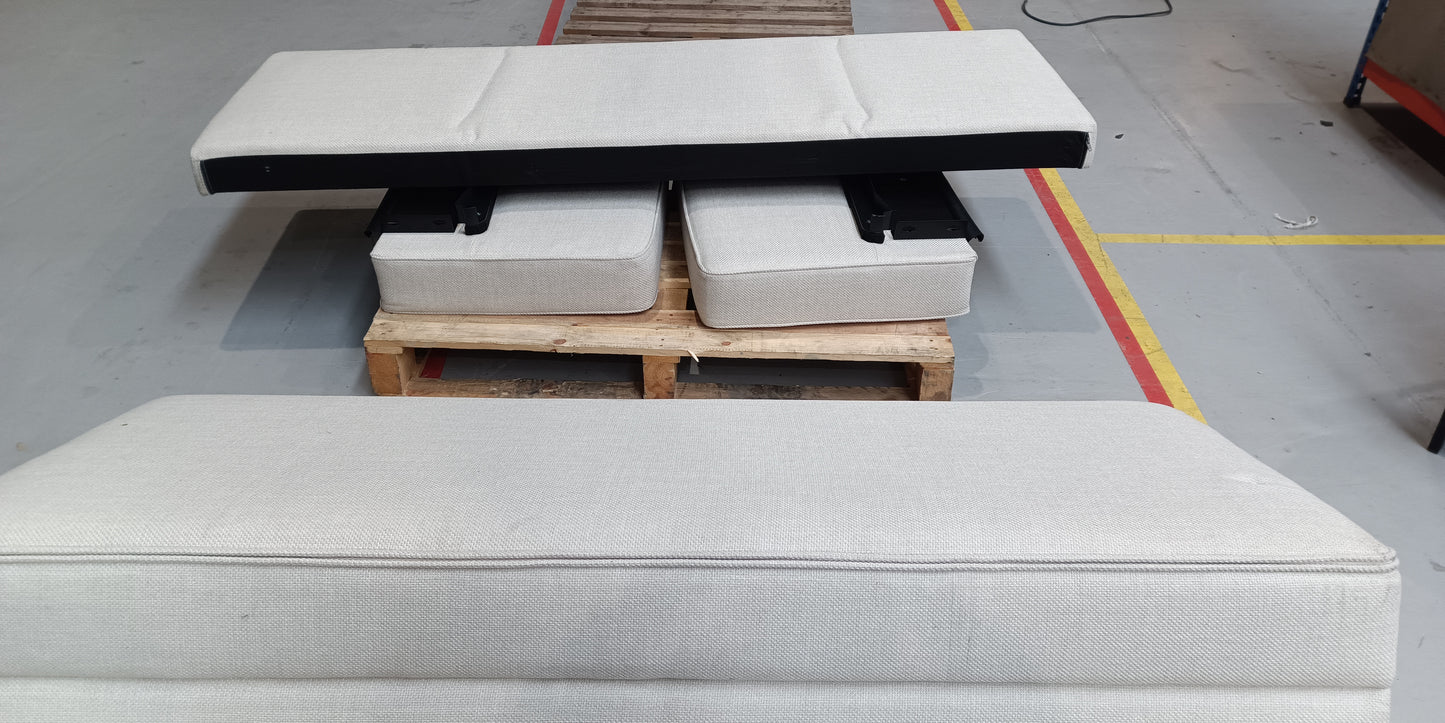 DUS-GOL-09490 Grade-BER Dusk Soho Sofa Bed - Natural RRP £764