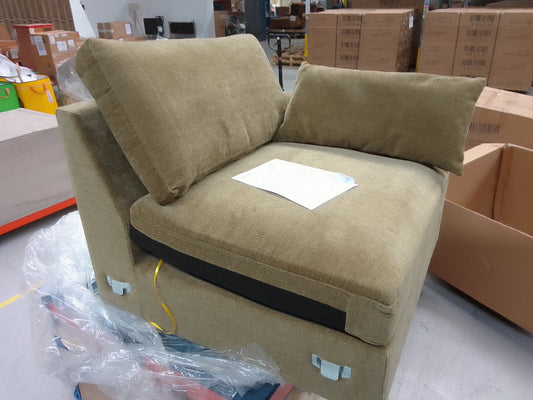 DUS-CC2-03223 Grade-B Dusk Miami RHA Unit in Chenille Olive RRP £150.00