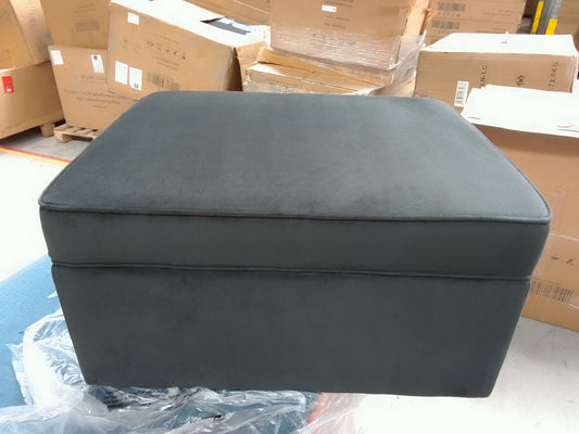 DUS-CC2-03994 Grade-B Dusk Soho Ottoman Storage Pouffe - Ink RRP £199.00