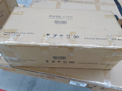 DUS-CC2-04053 Grade-B Dusk Harlow 3 Drawer Chest - Taupe RRP £199.00