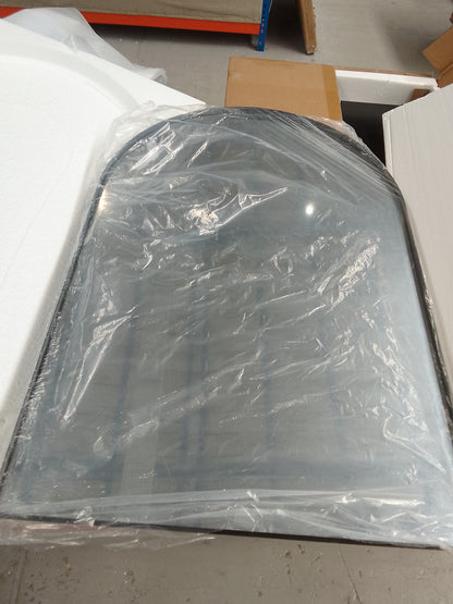 DUS-CC2-04247 Grade-B Dusk Arched Wall Mirror - Black RRP £55.00