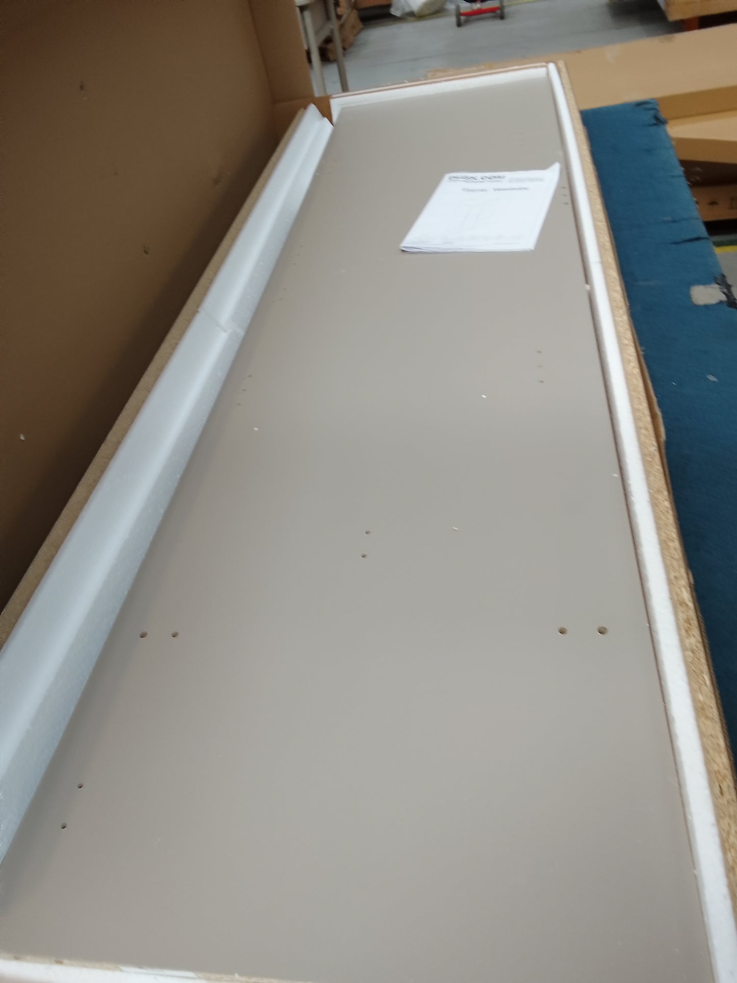 DUS-CC2-04157 Grade-B Dusk Darcey 3 Door Wardrobe - Taupe RRP £299.00