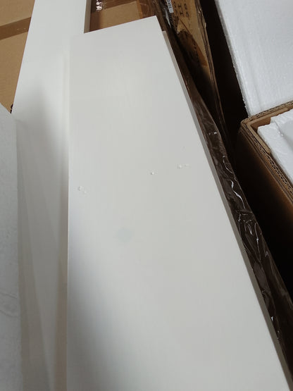 DUS-CC2-04611 Grade-B Dusk Dartmouth King Size Bed Frame - White RRP £219.00