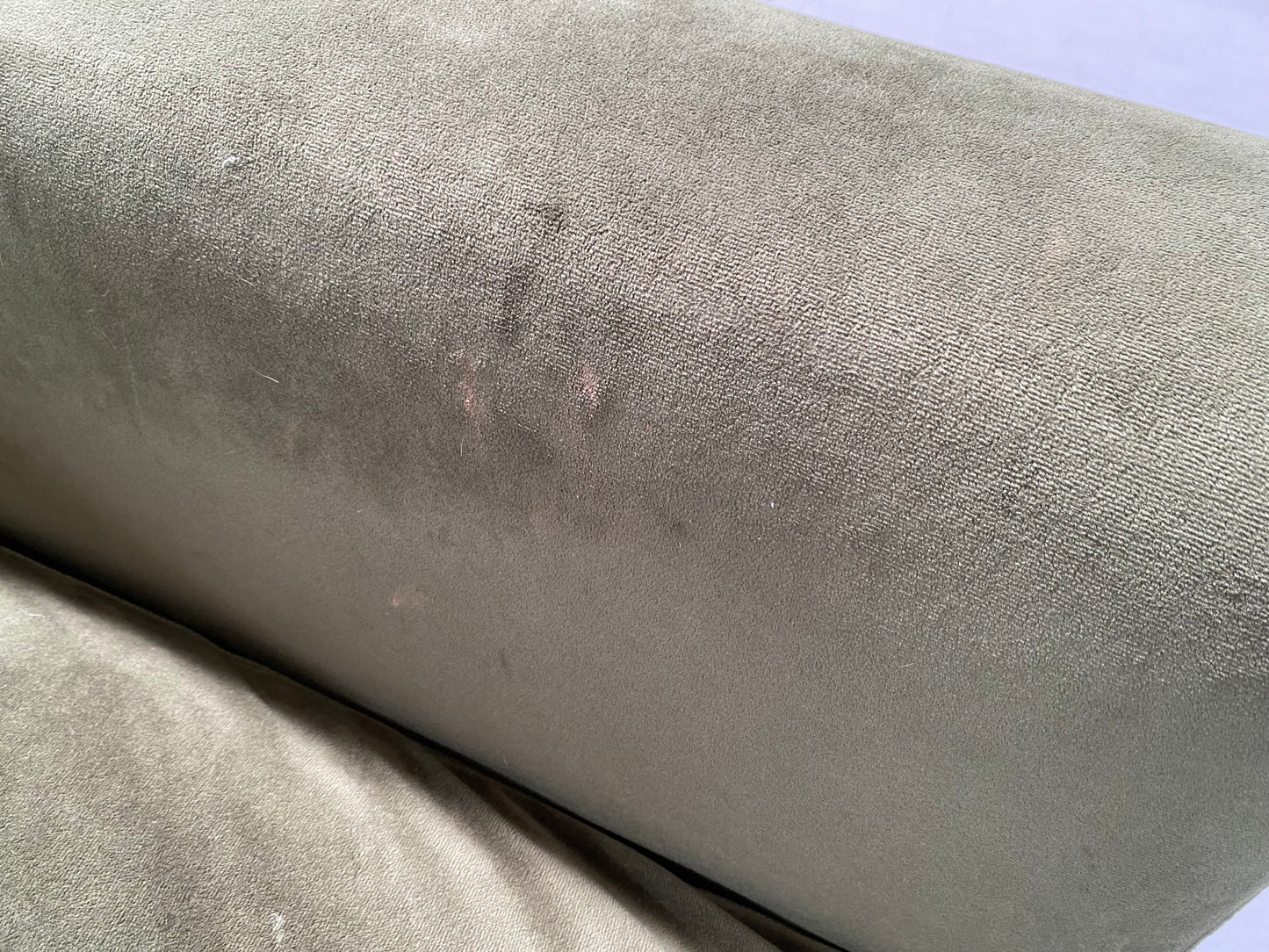 CCY-STO-00413 Grade-C2 Sofology Infinity Maison Velvet Evergreen/Moss Mix Armchair Black Feet RRP £999