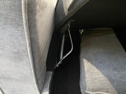 DUS-GOL-09102 Grade-BER Dusk Soho Left Hand Storage Chaise Sofa - Grey RRP £859