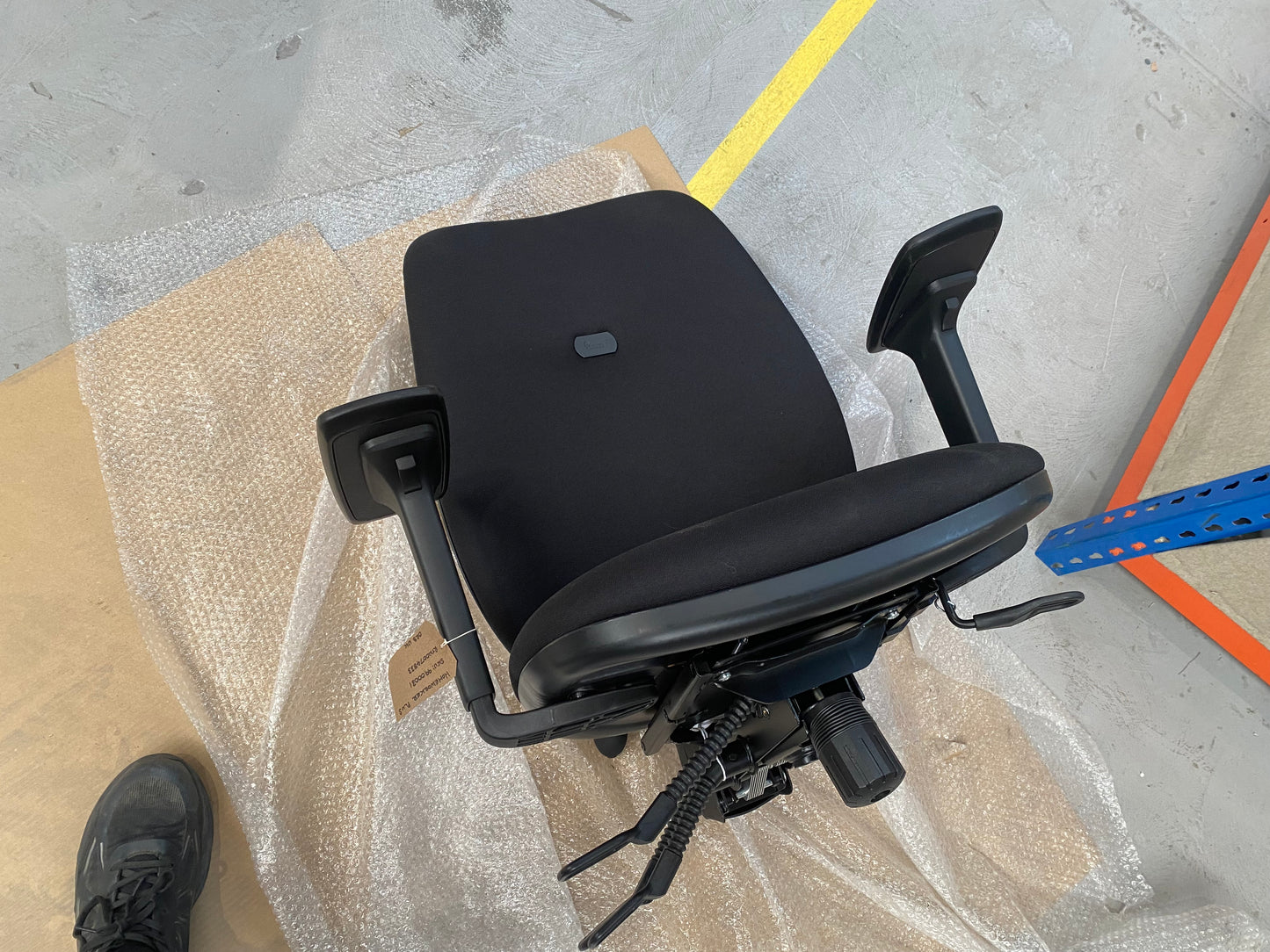 Lot of 2 x Posturite Office chairs Grade-BER Spares or repair RRP £985.62