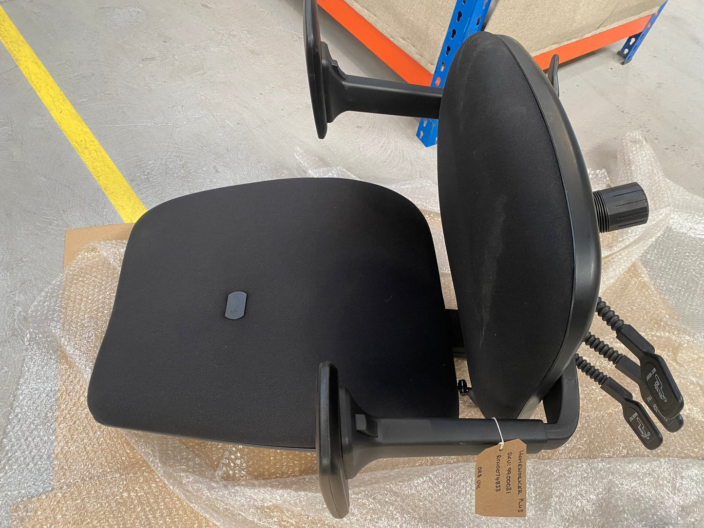 Lot of 2 x Posturite Office chairs Grade-BER Spares or repair RRP £985.62